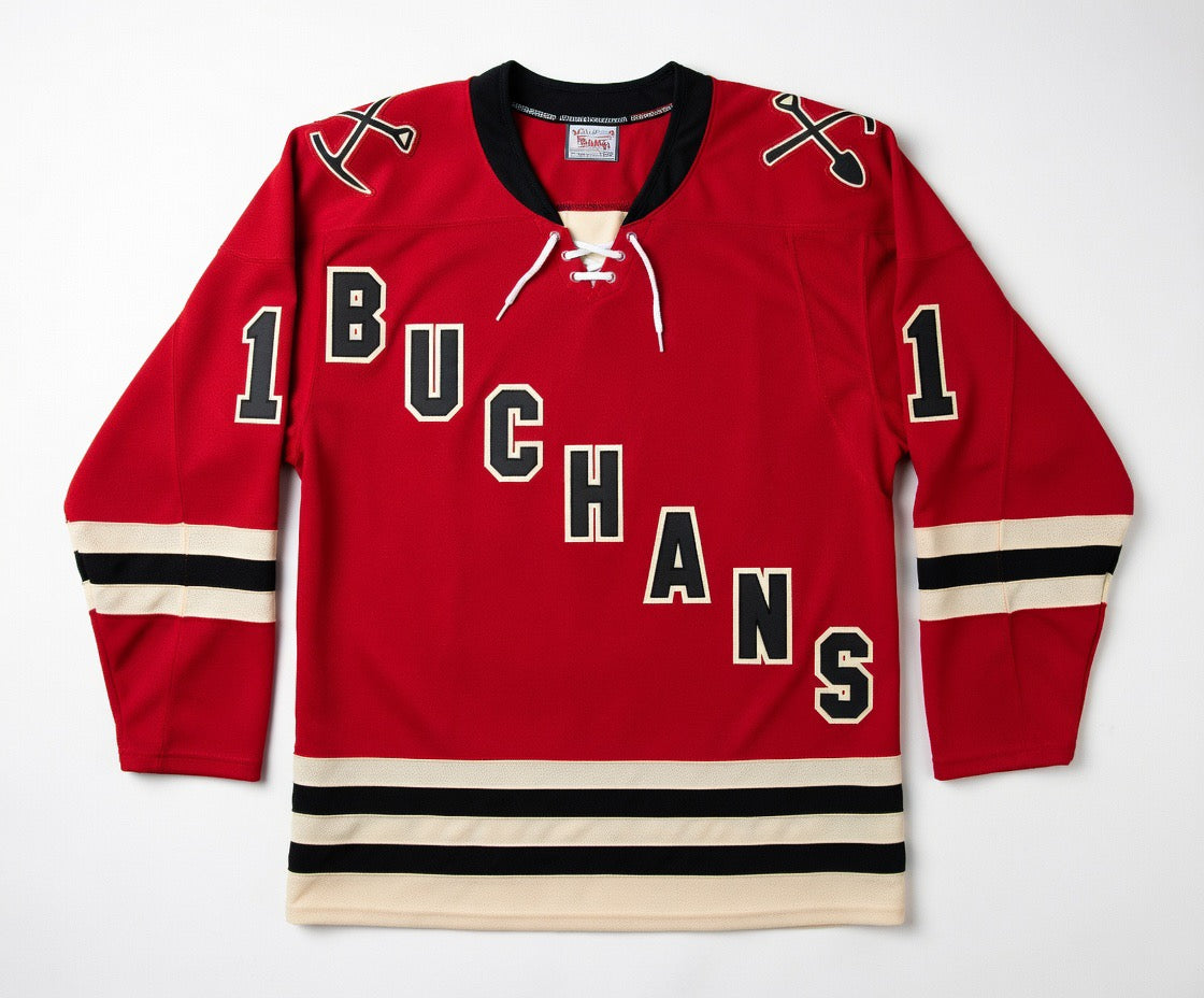 Buchans Miners Jersey-Red