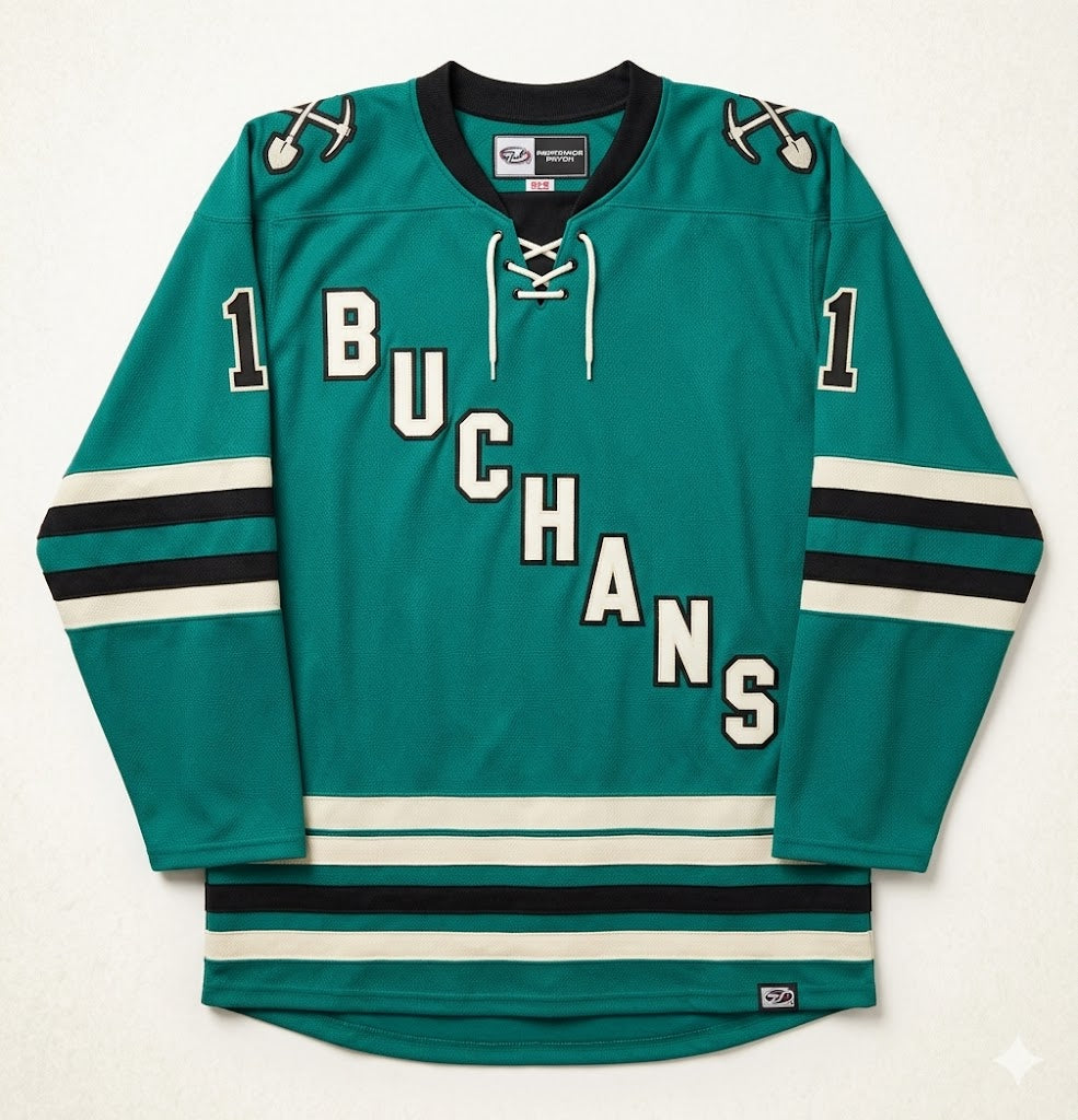 Buchans Miners Jersey-Green